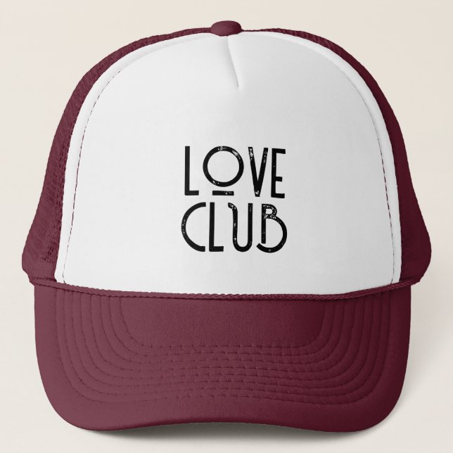 Gorra del Club del Amor para Despedida de Soltera, (Anverso)