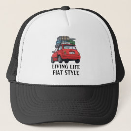 Gorra del coche de Red Fiat