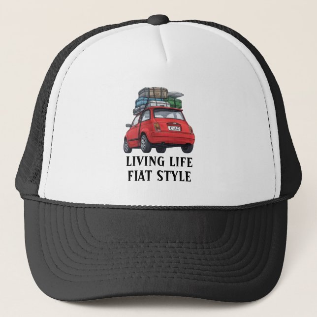 Gorra del coche de Red Fiat (Anverso)