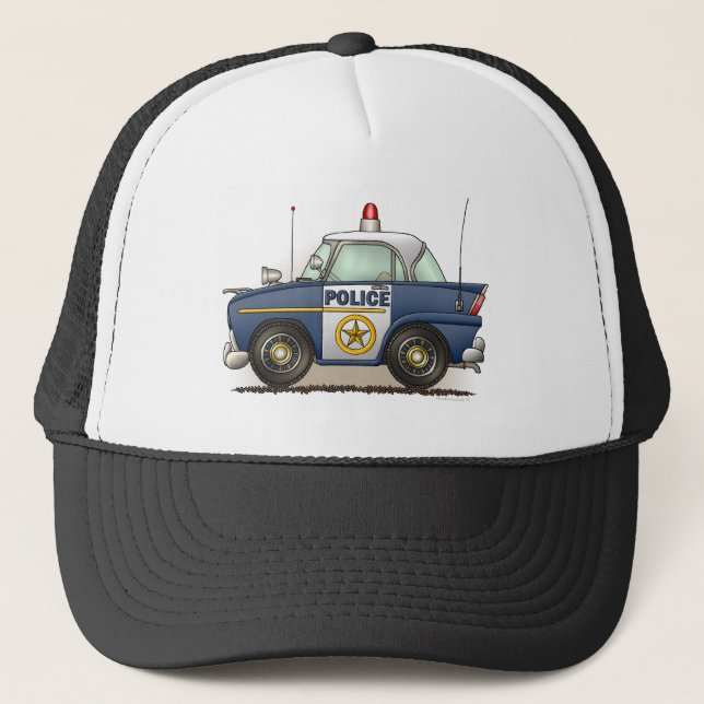 Gorra del coche del poli de Crusier de la policía (Anverso)