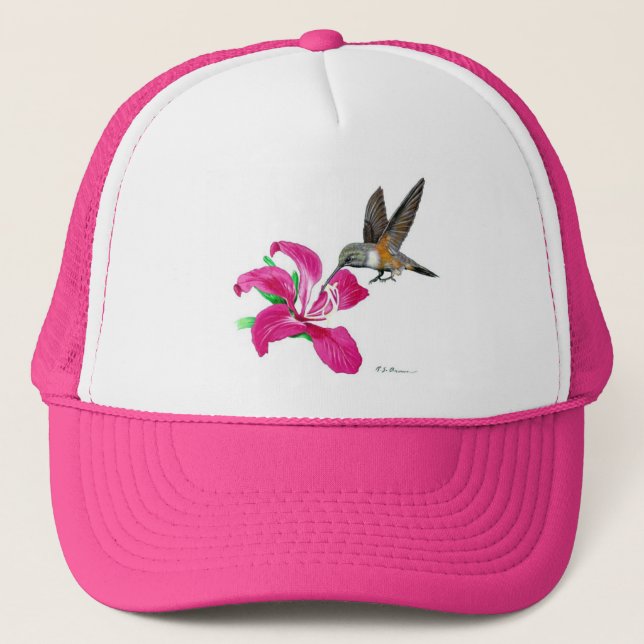 Gorra del colibrí (Anverso)