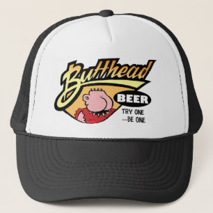 Gorra del color de la cerveza de ButtHead