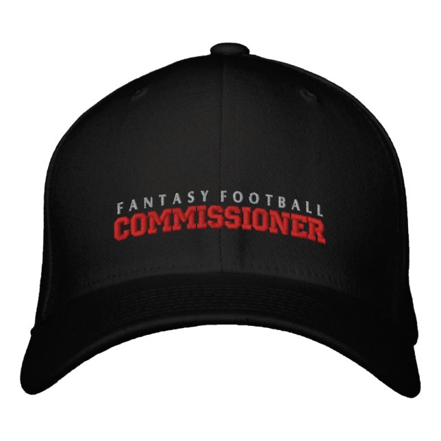 Gorra del Comisionado de Fantasía de Fútbol (Anverso)