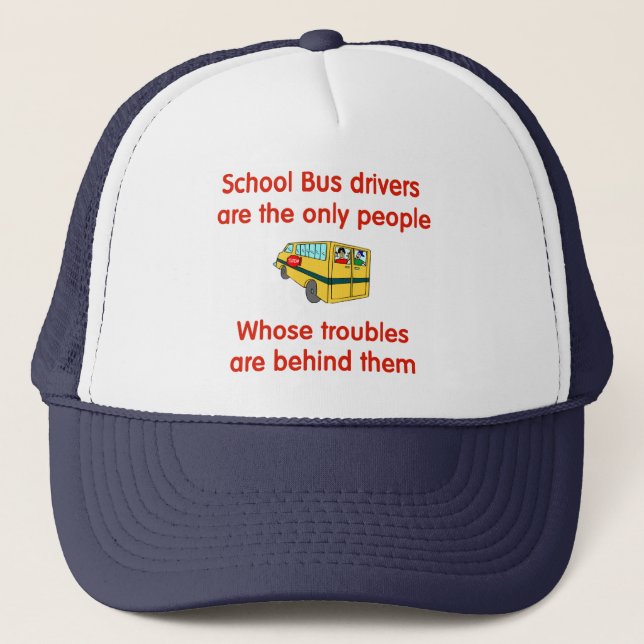 Gorra del conductor del autobús escolar (Anverso)