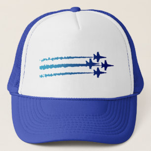 Gorra del diamante de los ángeles azules