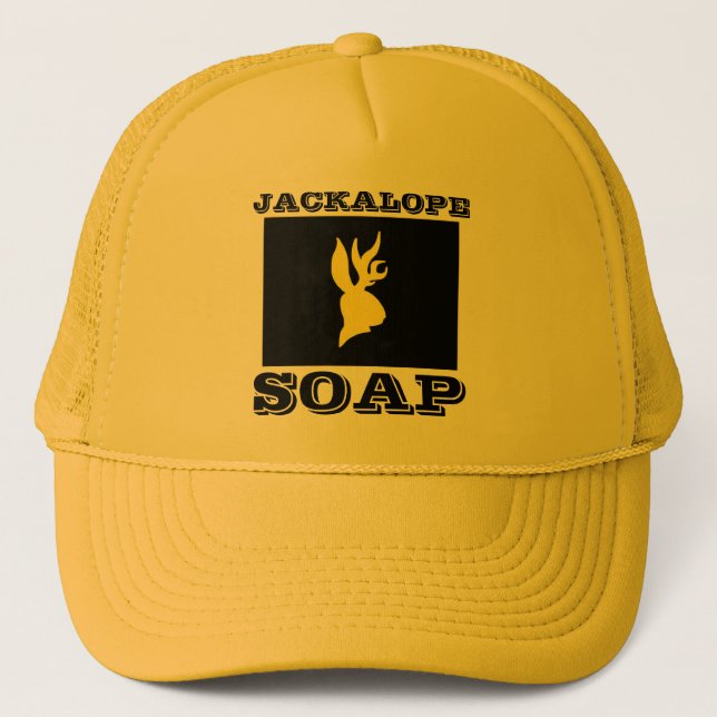 Gorra del dulce de Truckin del jabón de Jackalope (Anverso)