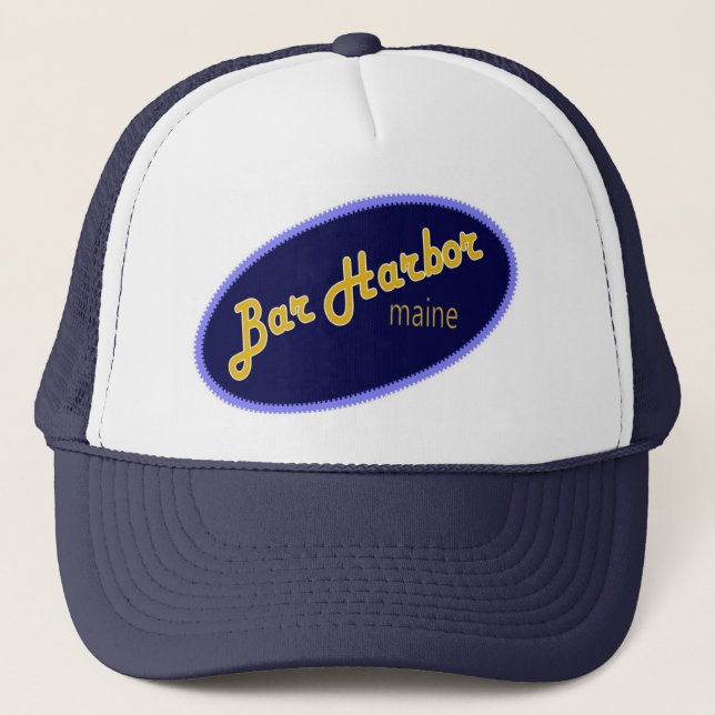gorra del efecto bordado del puerto principal de b (Anverso)