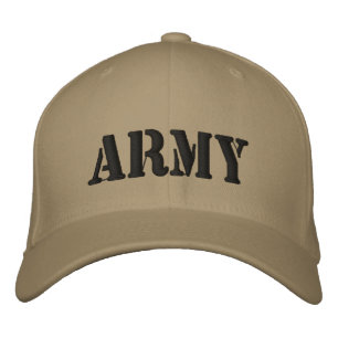 Gorra del ejército bordado