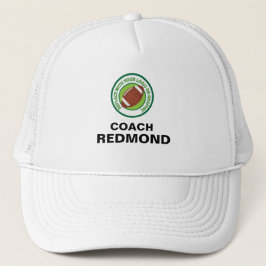 Gorra del entrenador con su logotipo