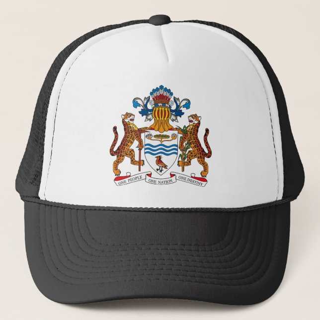 Gorra del escudo de armas de Guyana (Anverso)