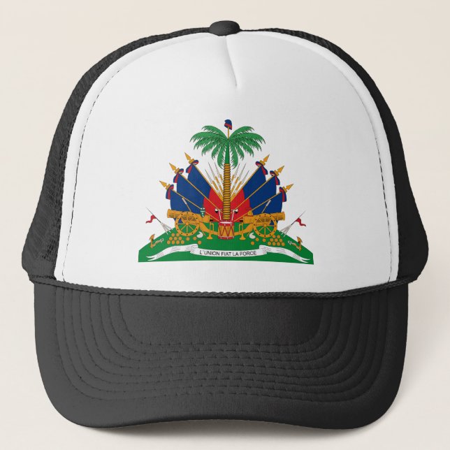 Gorra del escudo de armas de Haití (Anverso)