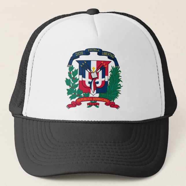 Gorra del Escudo de Armas de la República Dominica (Anverso)