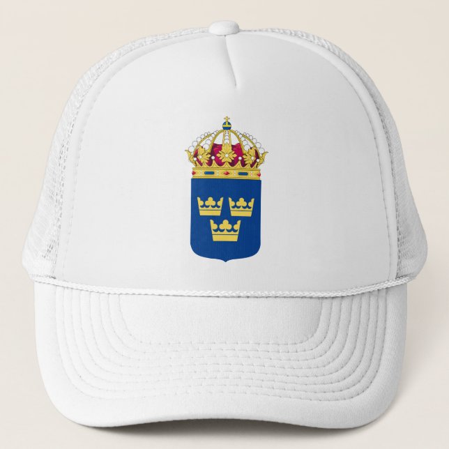 Gorra del Escudo de Armas de Suecia (Anverso)