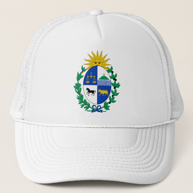 Gorra del Escudo de Armas del Uruguay (Anverso)