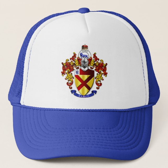 Gorra del escudo de la familia de Bruce (Anverso)