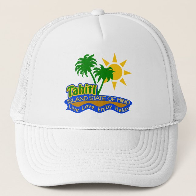 Gorra del estado de ánimo de Tahití - elija el (Anverso)
