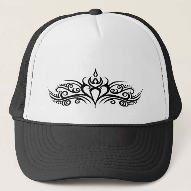 Gorra del estilo del flash de la diosa del tatuaje (Anverso)