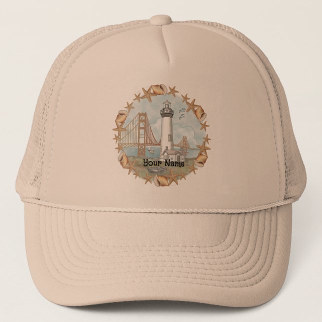 Gorra del faro de California Shells (Anverso)