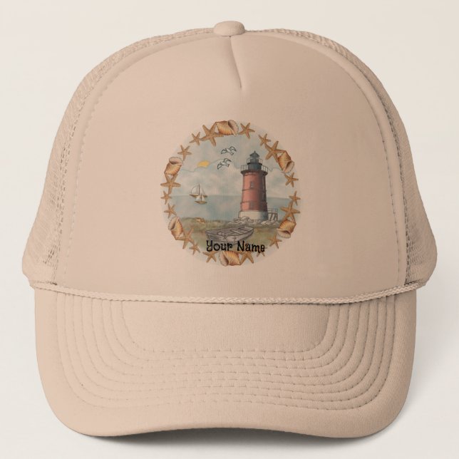 Gorra del faro de Delaware Shells (Anverso)