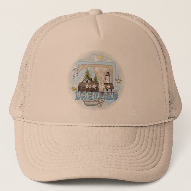 Gorra del faro de Maryland (Anverso)
