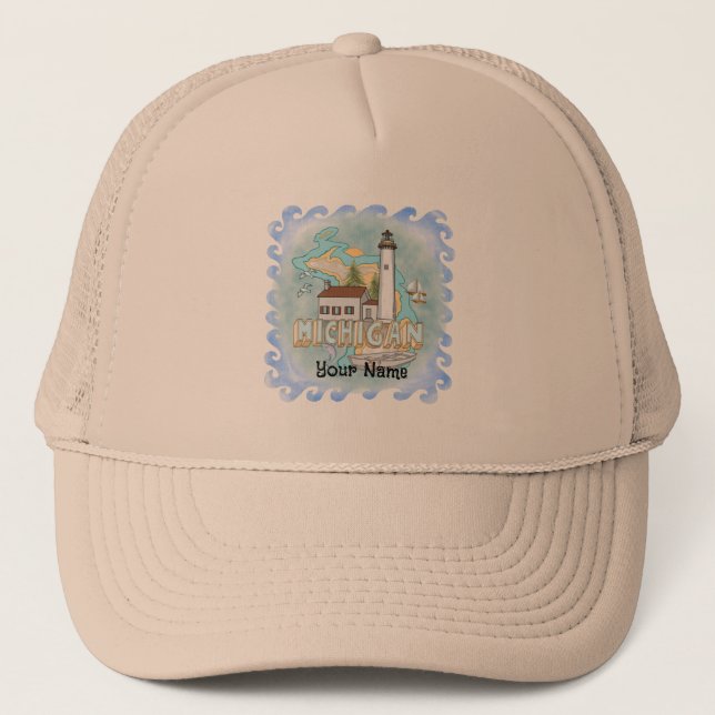 Gorra del faro de Michigan (Anverso)