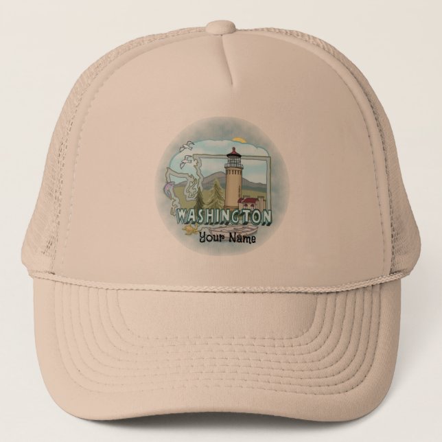 Gorra del faro de Washington (Anverso)