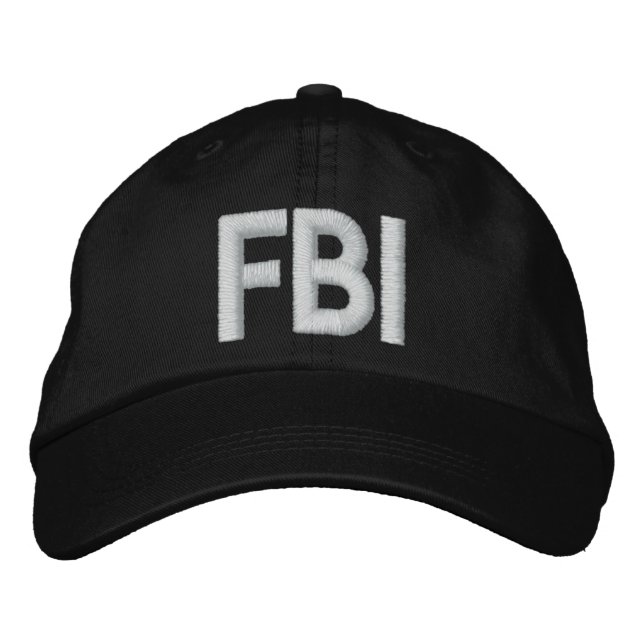 GORRA del FBI Embroidered (Anverso)