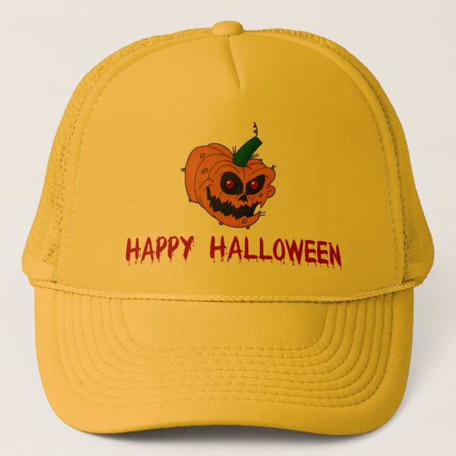 Gorra del feliz Halloween (Anverso)