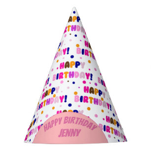 Gorra del Fiesta de cumpleaños feliz