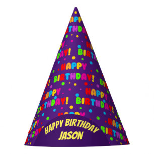 Gorra del Fiesta de cumpleaños feliz