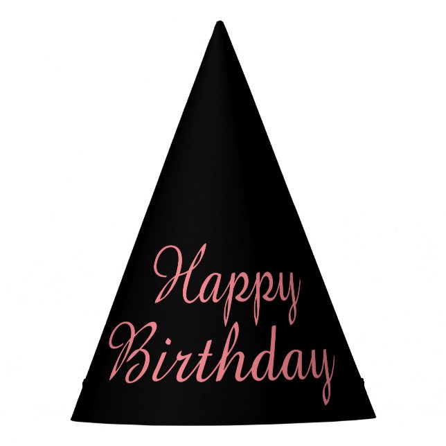 Gorra del Fiesta de cumpleaños feliz (Anverso)