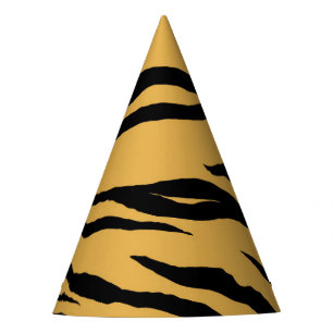 Gorra del fiesta de las rayas del tigre