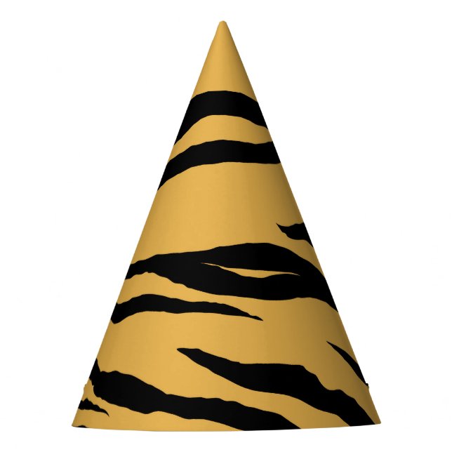 Gorra del fiesta de las rayas del tigre (Anverso)