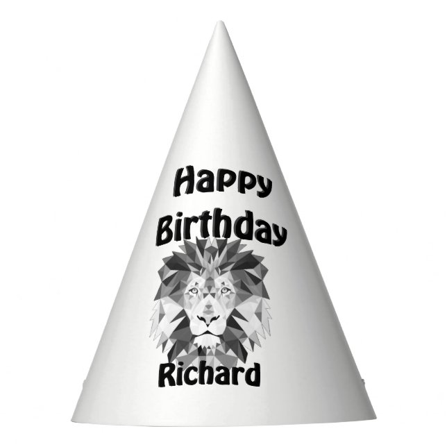 Gorra del Fiesta de León Feliz Cumpleaños (Anverso)