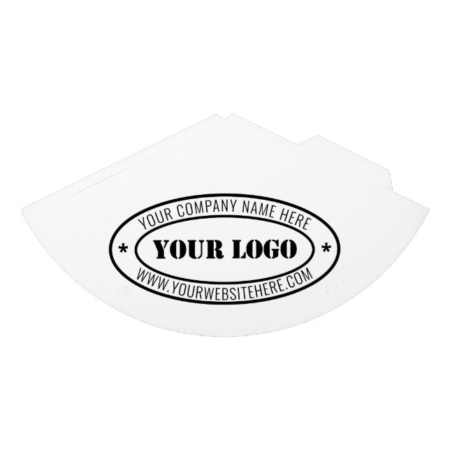 Gorra del Fiesta de personalizado Business Logo y  (Anverso)
