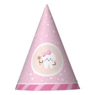 Gorra del Fiesta del Chica rosado del bebé primero
