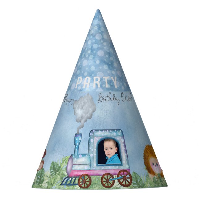 Gorra del Fiesta del motor de tren de plantilla (Anverso)