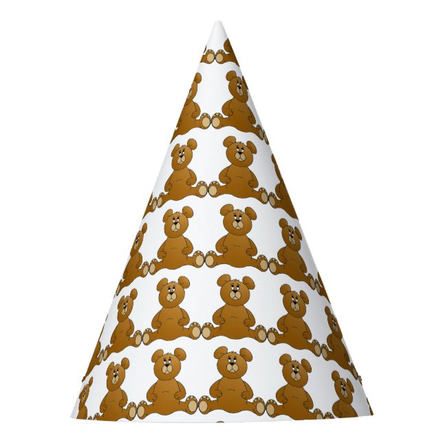 Gorra del fiesta del oso de peluche (Anverso)