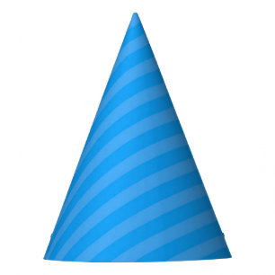 Gorra del fiesta del super héroe - raya azul