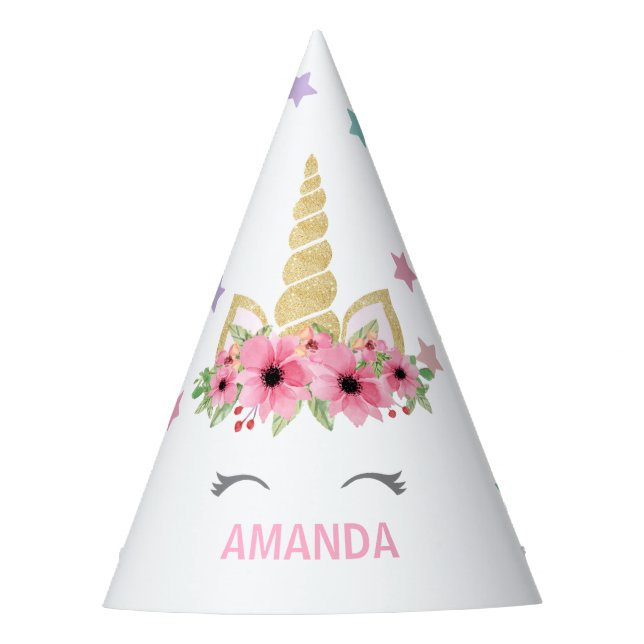 Gorra del fiesta del unicornio (Anverso)