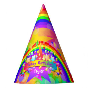 Gorra del Fiesta psicodélico arcoiris HAMbWG