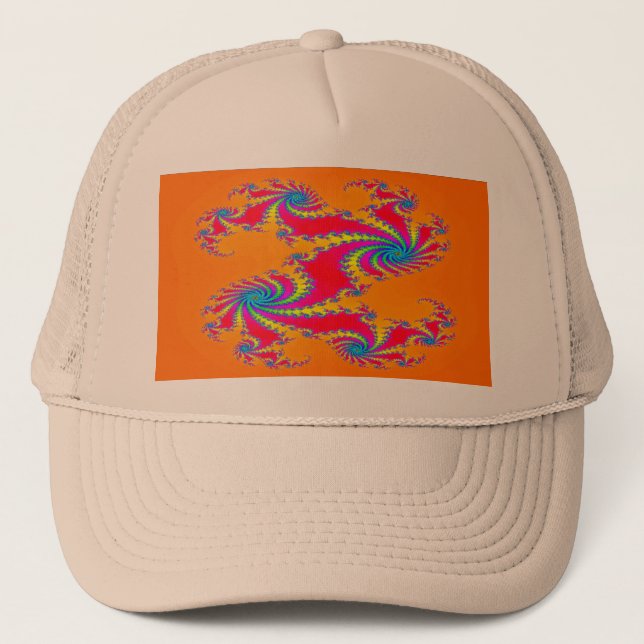 Gorra del fractal del dragón (Anverso)