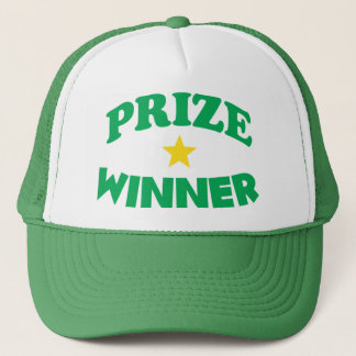 gorra del ganador del premio
