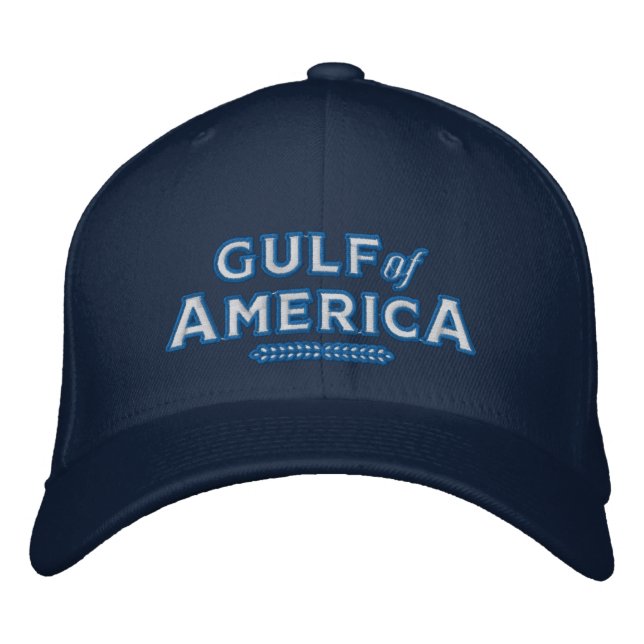 Gorra del Golfo de América bordado (Anverso)