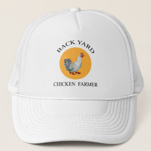Gorra del granjero del pollo del patio trasero