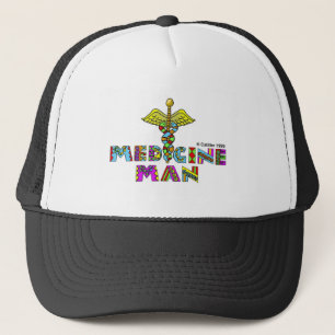 Gorra del hombre de la medicina
