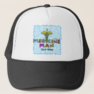 Gorra del hombre de la medicina