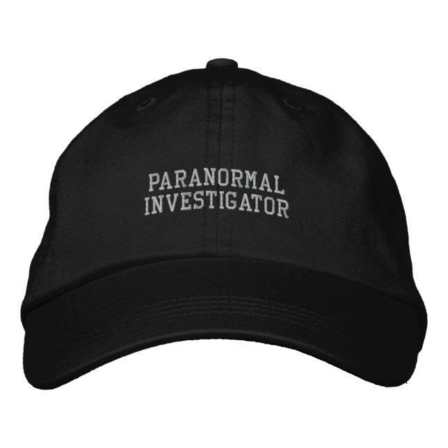 Gorra del investigador paranormal (Anverso)