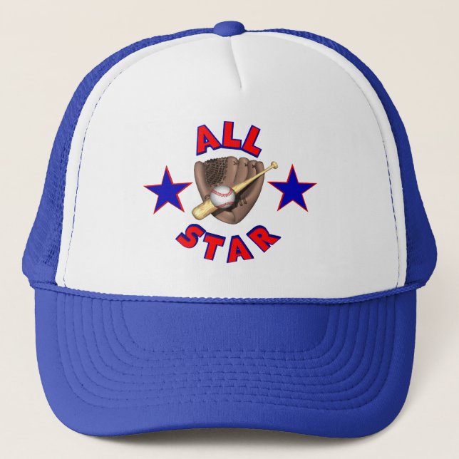 Gorra del jugador de béisbol de All Star (Anverso)