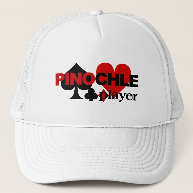 Gorra del jugador del Pinochle (Anverso)